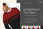 Men Longsleeve Mockups Set FREE DEMO, a Books & Magazine Mockup by Apparel_Mockups (Thumbnail 1 of 24)