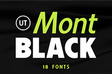 Montblack - Sans Serif Font Family