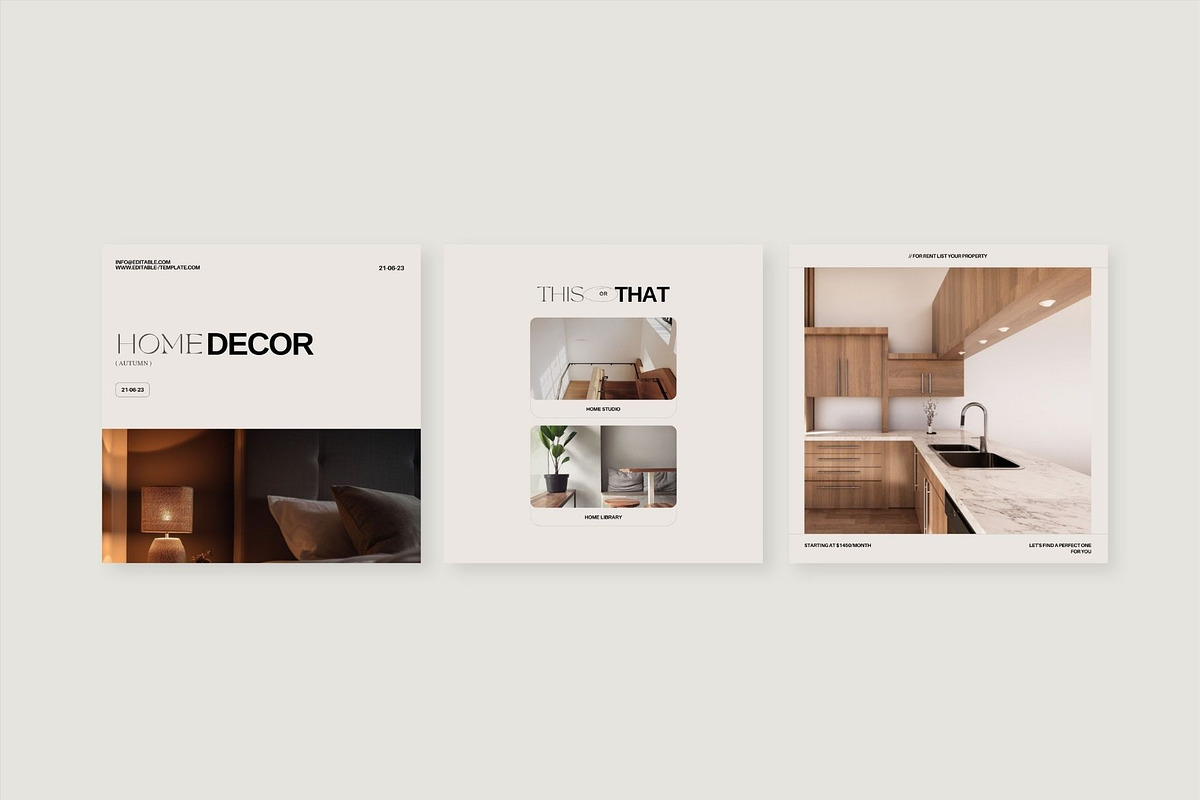 Real Estate Instagram Post + Story, a Social Media Template by Prapti Design (Photo 4 of 12)