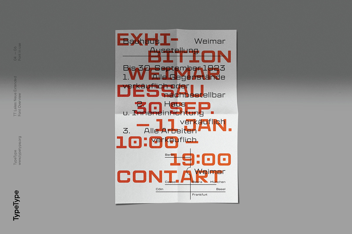 TT Lakes Neue Extended, a Sans Serif Font by TypeType (Photo 4 of 6)