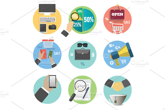Business, office and marketing items preview 2