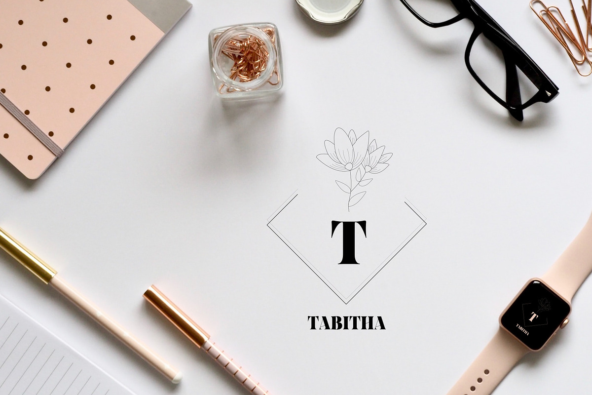 520 A to Z Floral Logos Bundle, a Branding & Logo Template by AN Productions (Photo 168 of 223)