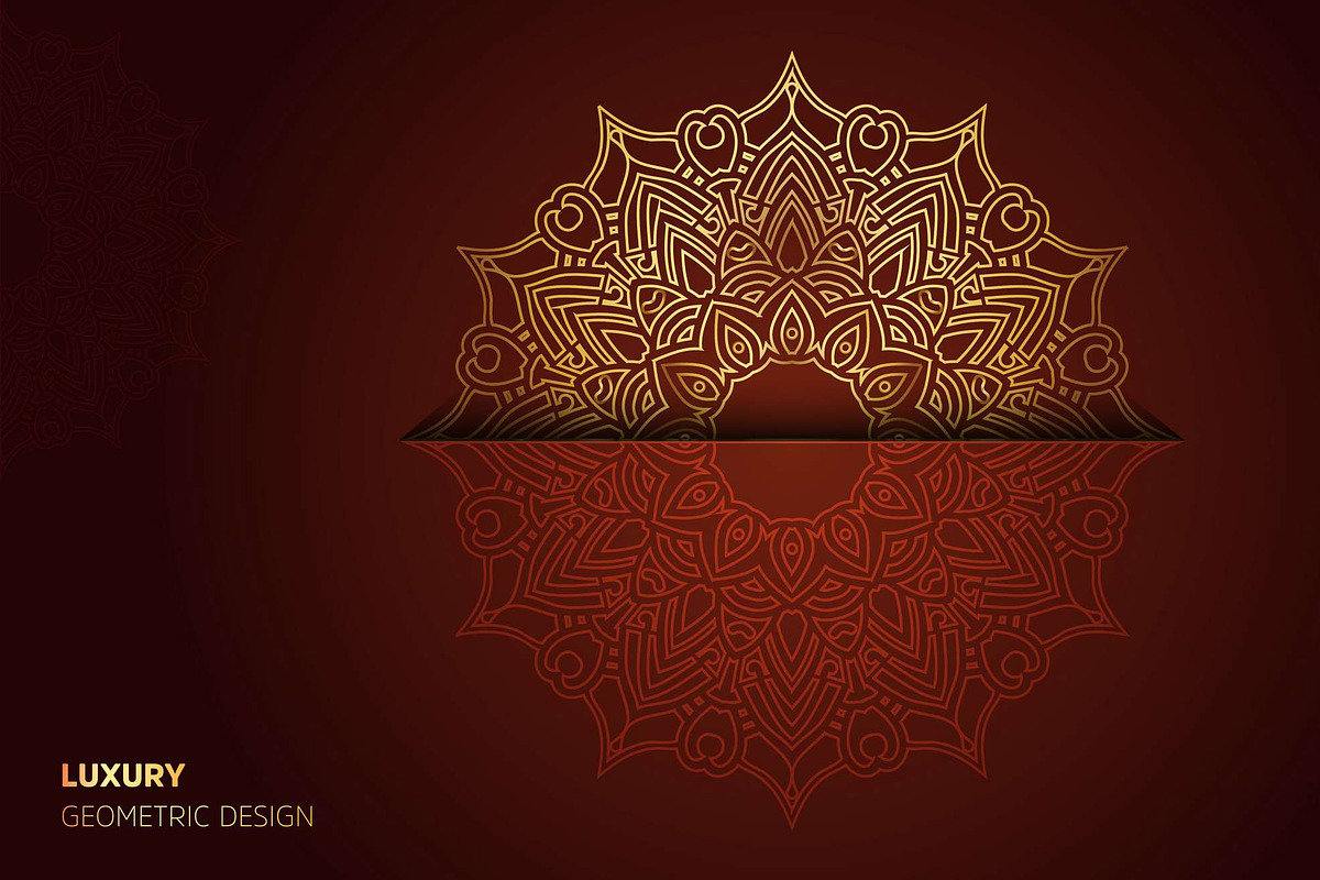 560+ Mandala Design Mega Collection, a Decorative Illustration by NJ Himel (Photo 154 of 289)