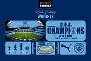 Man City Theme Pack | Home Kit, an Icon by IconsEngineer (Thumbnail 4 of 11)
