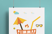 Summer Poster Layout, a Poster Template by MightyDesign (Thumbnail 4 of 8)