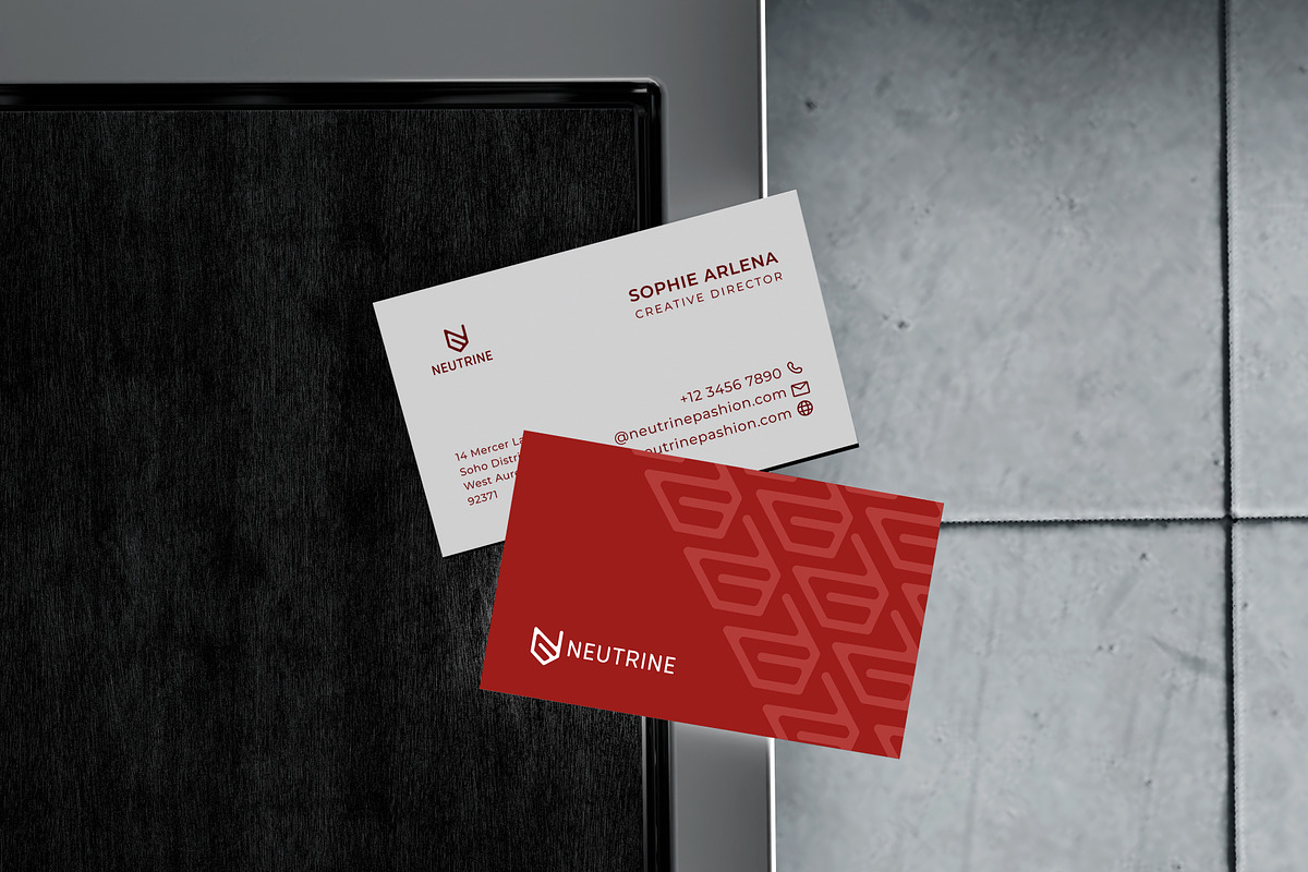 Business Card Mockup, an Advertising Mockup by SLAB! Design (Photo 4 of 6)
