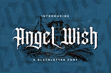 Angel Wish - Blackletter Font