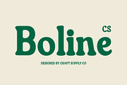 CS Boline – Bold Rounded Font, a Serif Font by Craft Supply Co. (Thumbnail 1 of 8)