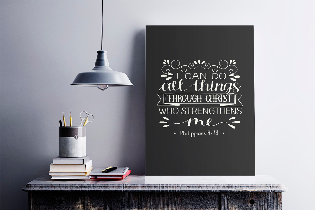 BUNDLE 50 BIBLE VERSES, an Illustration by Ola-la-la (Photo 6 of 10)