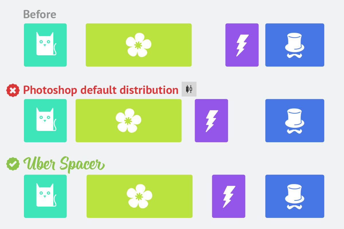 UberSpacer plugin for Photoshop preview 4