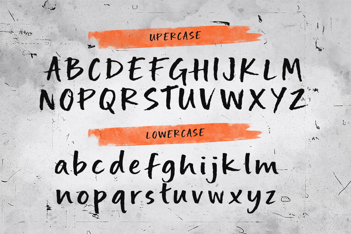 Salosa Linea – Bold Brush Display, a Handwritten Font by decographstud (Photo 8 of 8)