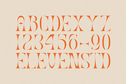 Myrollate Stencil Serif, a Serif Font by Typegoals Studio (Thumbnail 7 of 9)