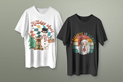 Retro Western Christmas Bundle PNG, an Illustration by ROJI CREATOR (Thumbnail 2 of 7)