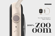 Apple Watch Mockup Set, a Wearable Device Mockup by Country4k (Thumbnail 3 of 4)