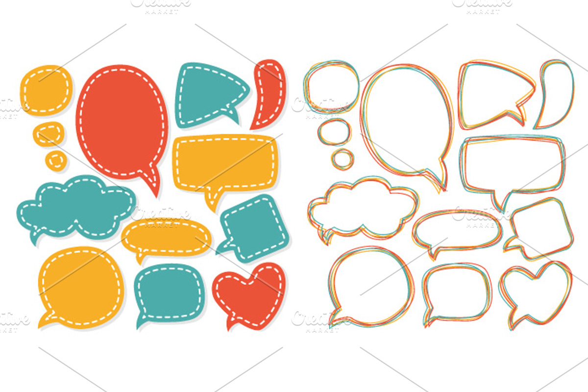 Speech bubbles preview 2