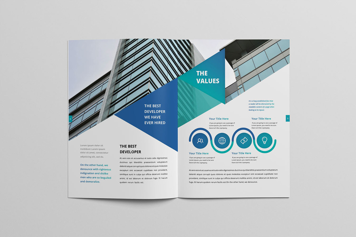 Company Profile Template, a Brochure Template by Taiffco (Photo 5 of 8)