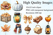 Neutral Rustic Coquette Fall Clipart, an Illustration by Craft Nest (Thumbnail 2 of 5)