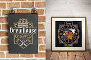 Brew House Label Font, a Blackletter Font by VozzyStock (Thumbnail 7 of 9)