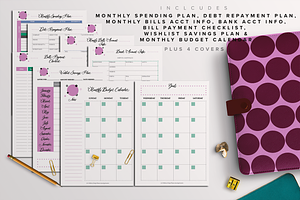 Budget Planner Kit -A5, A4 & Letter