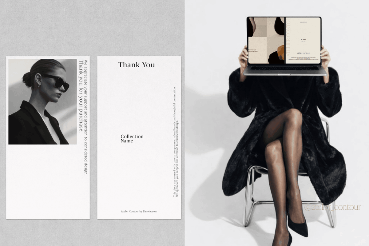 Brand Mockups / Presentation System, a Packaging Mockup by Atelier Contour (Photo 4 of 7)
