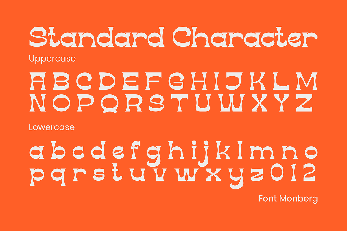 Monberg, a Sans Serif Font by ahweproject (Photo 6 of 9)