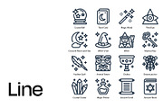 Mystical Icon Set, a Duotone Icon by Eklip Studio (Thumbnail 2 of 4)
