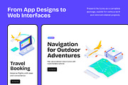 Travel Isometric Icons Pack, a Duotone Icon by Vectors Market (Thumbnail 3 of 8)