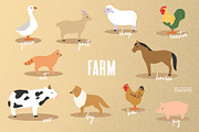 Minimal Animals Set, an Animal Illustration by kilaniants (Thumbnail 5 of 11)