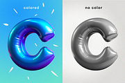 Inflatable alphabet, a Decorative Illustration by Chaka_32 (Thumbnail 3 of 5)