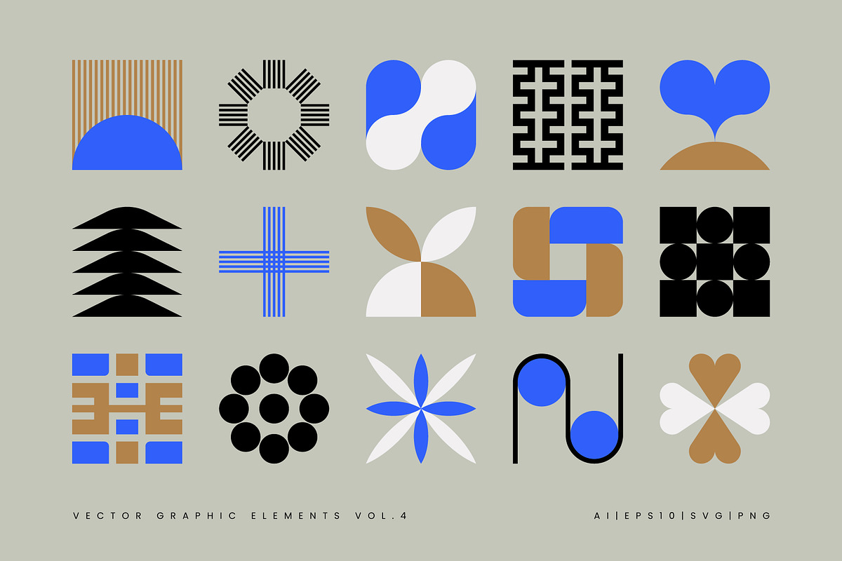 Vector Graphic Elements - Vol.4, an Object Graphic by Léo Alexandre