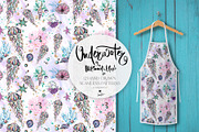 Underwater Glitter Seamless Patterns, a Pattern Graphic by KaramfilaS (Thumbnail 4 of 15)
