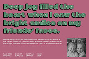 Fulcher 3D, a Sans Serif Font by Craft Supply Co. (Thumbnail 3 of 8)