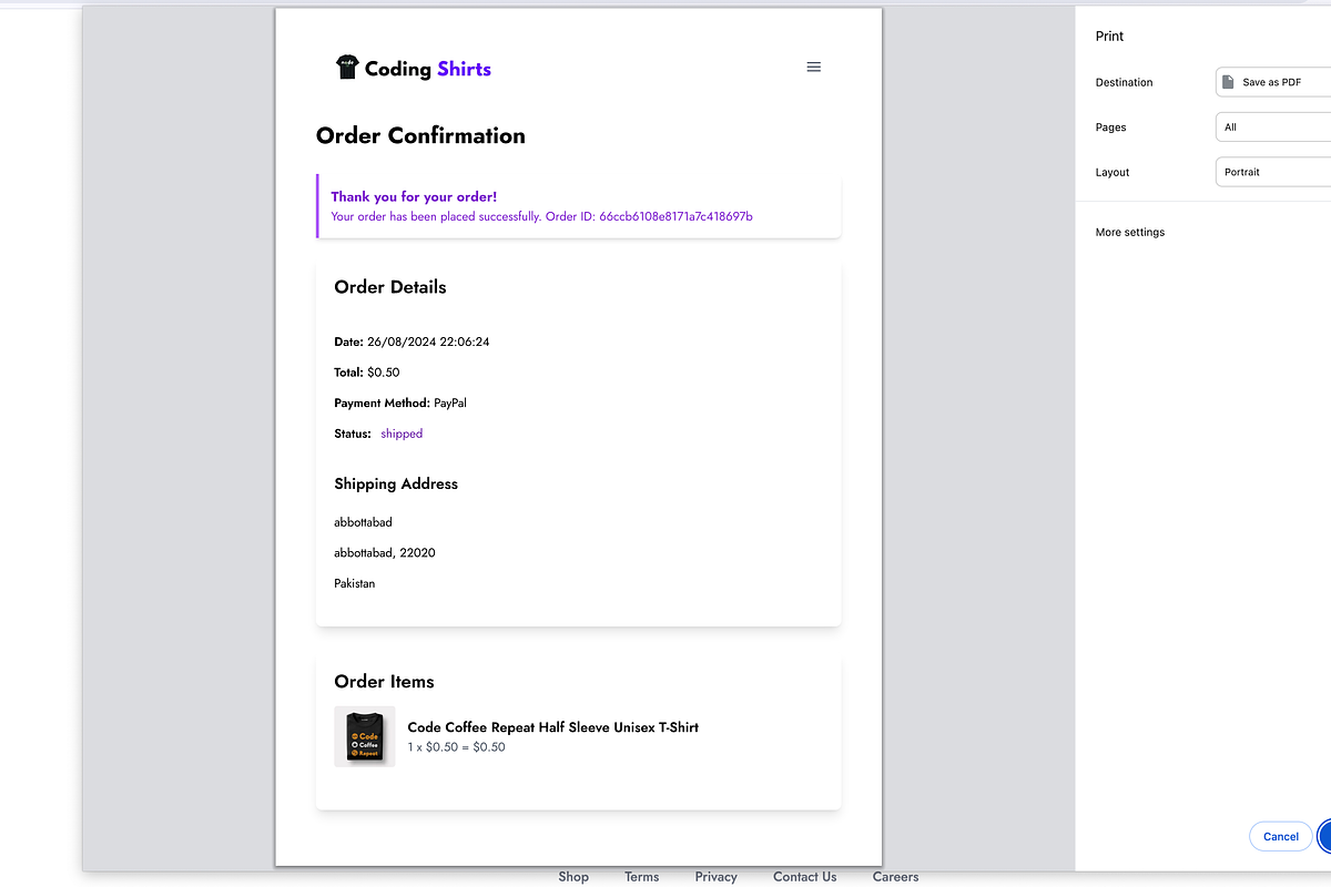 Full-Stack E-Commerce Platform, an App Template by Waleed Codes (Photo 24 of 44)