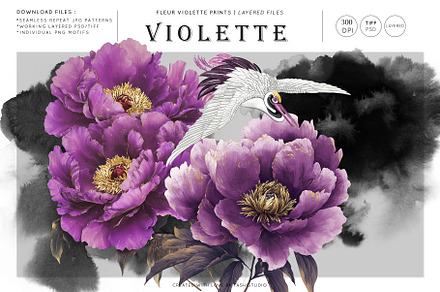 Fleur Violette, Bold Prints & Motifs