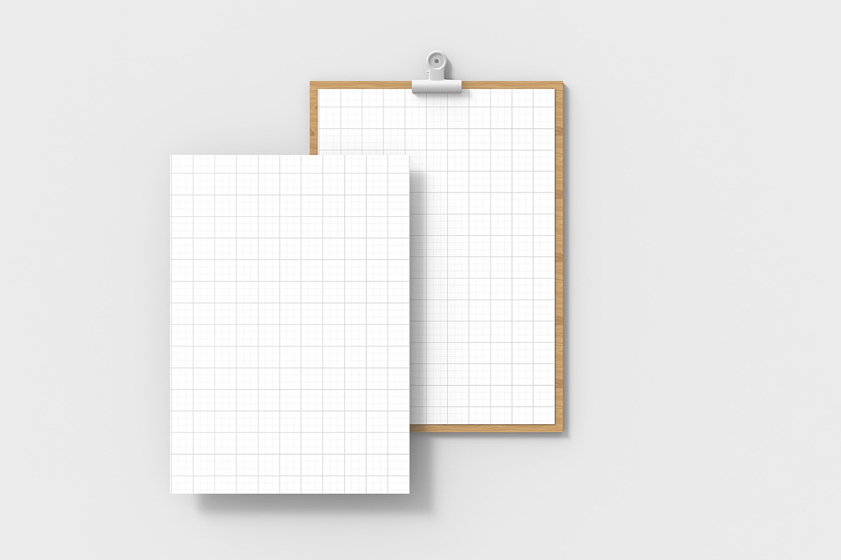 Food Menu Card Mockup Set, a Product Mockup by graphypix (Photo 4 of 4)