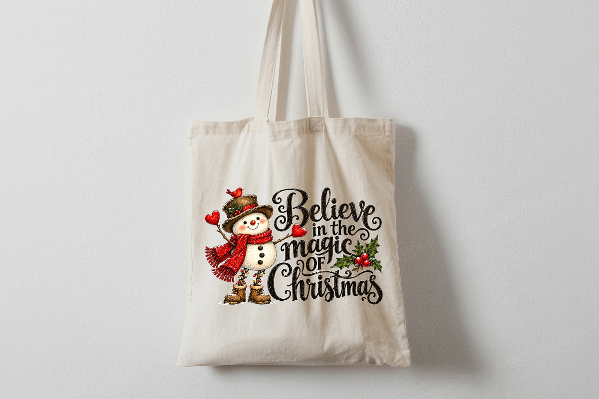 Believe In The Magic Of Christmas, a Seasonal Illustration by Craft Nest (Photo 6 of 6)
