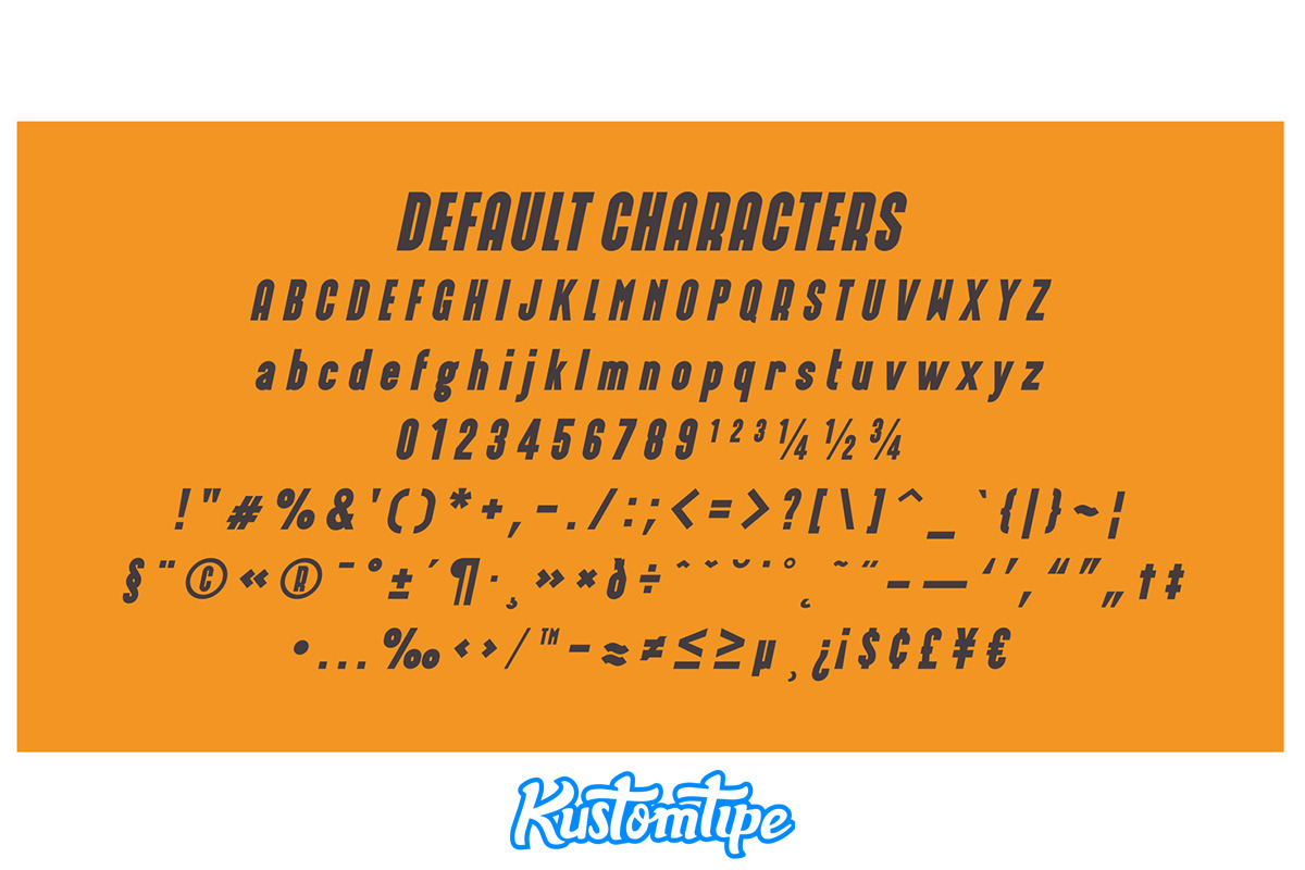 America line, a Font by Kustomtype (Photo 8 of 10)