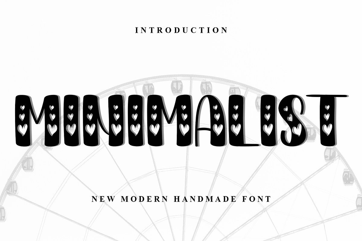 Minimalist, a Serif Font by FreshTypeINK (Photo 1 of 8)