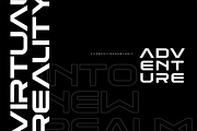 CARBON - modern minimalist font, a Sans Serif Font by MoonBandit (Thumbnail 4 of 8)