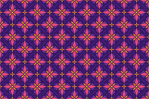 Pink and Purple Abstract Pattern, a Pattern Graphic by Mightyfire