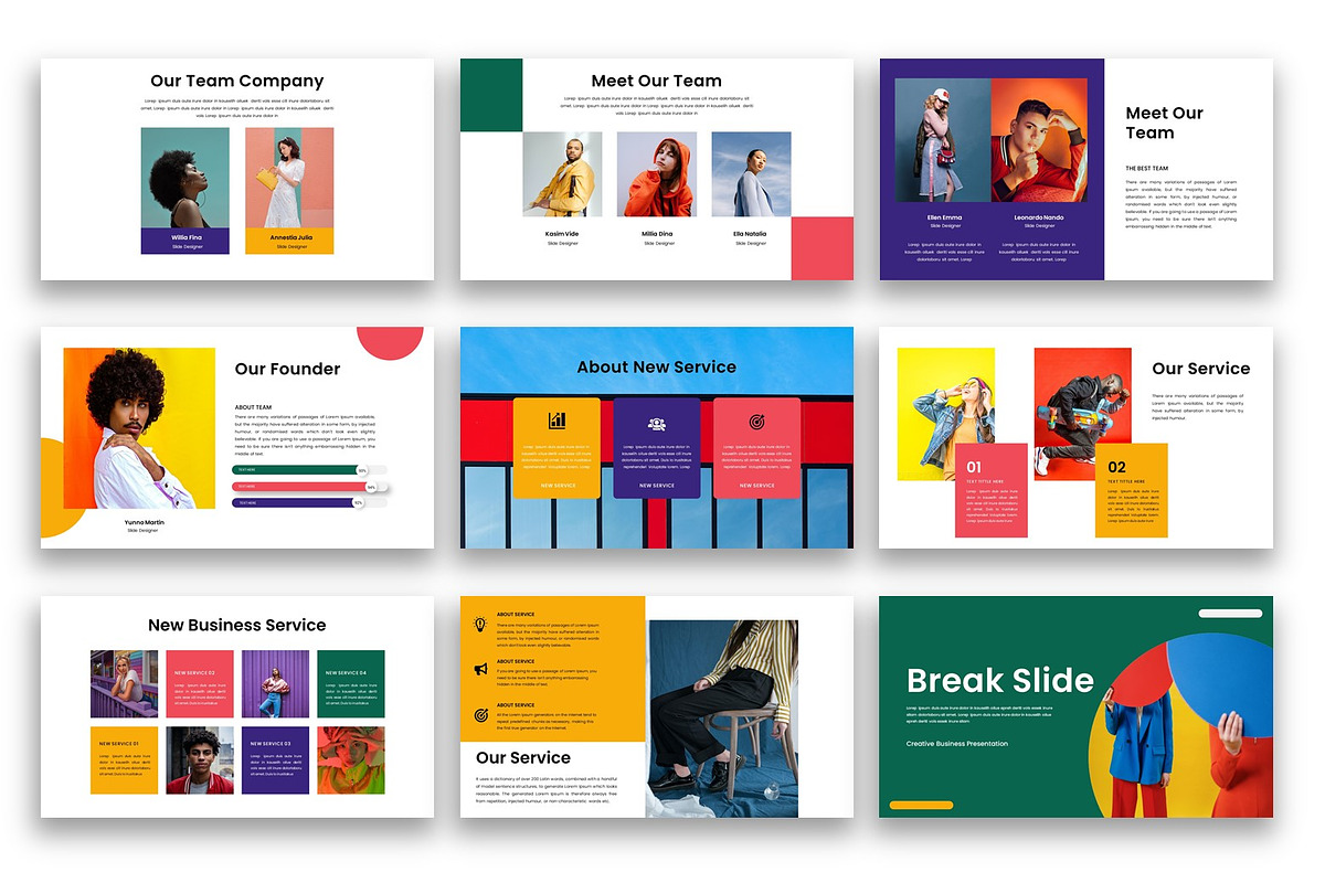 Miracel – Creative Google Slide, a Presentation Template by kreatifreya (Photo 5 of 5)