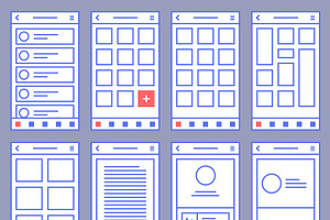 Mobile Wireframe Prototyping UI