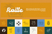 Roille Retro Script Classic, a Script Font by Typetemp Studio (Thumbnail 9 of 23)
