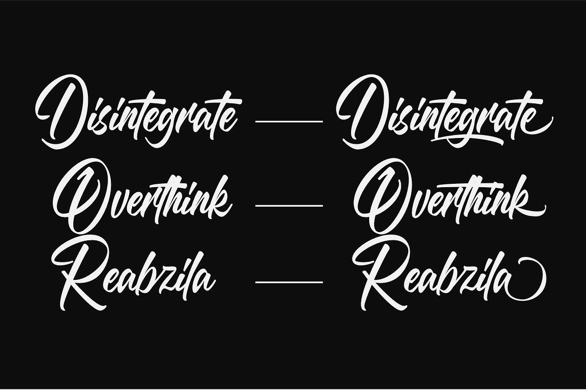 Strokia, a Script Font by RNDI Type Foundry (Photo 3 of 12)