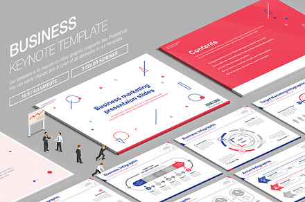 Business Keynote Template vol.15