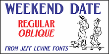 Weekend Date JNL