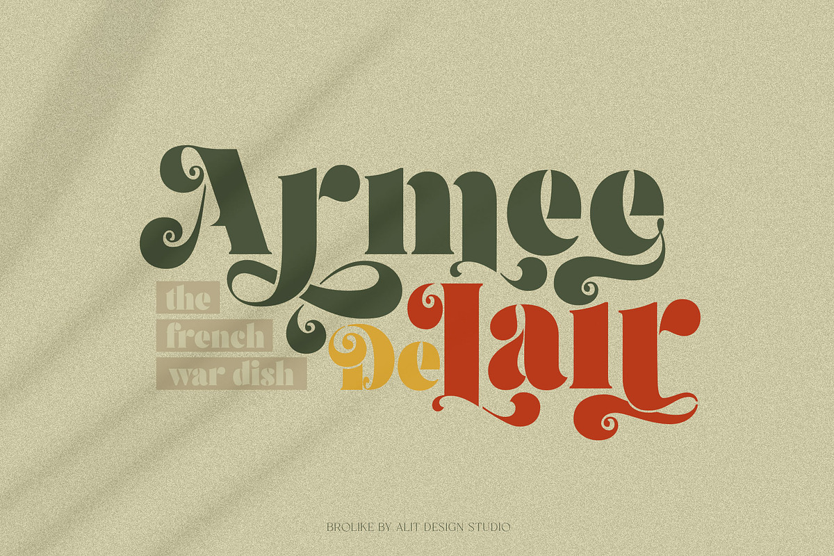 Brolike Typeface, a Serif Font by alit design (Photo 11 of 18)