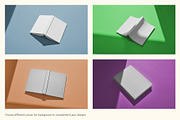 Book Mockup Set, a Print Template by Moixo studio (Thumbnail 4 of 7)