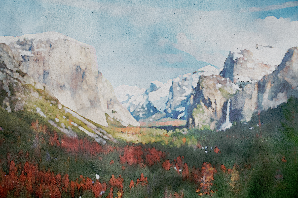 Classic Watercolor Photo Effect, a Layer Style Add-On by Design Squad (Photo 2 of 6)