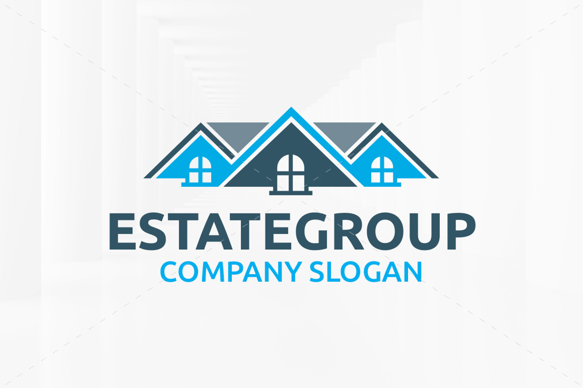 Estate Group Logo Template, a Branding & Logo Template by LOGOMAGINE (Photo 2 of 5)